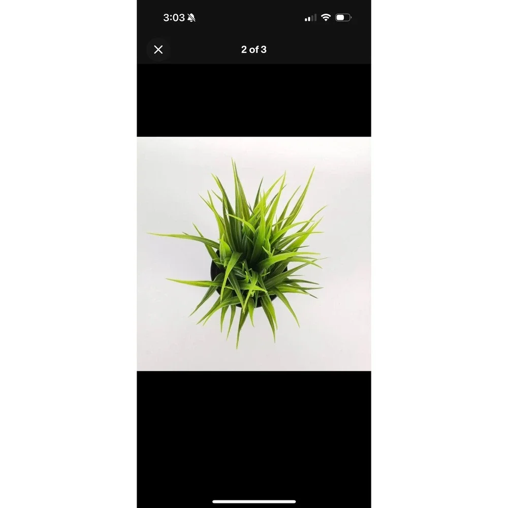 Ikea‎ Fejka Artificial Potted Plant Indoor/Outdoor Grass 3 ½